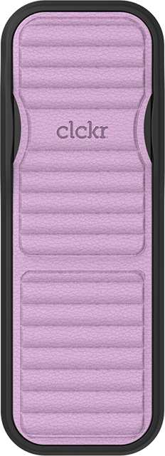 Clckr Pebbled Line Phone Grip - Lilac